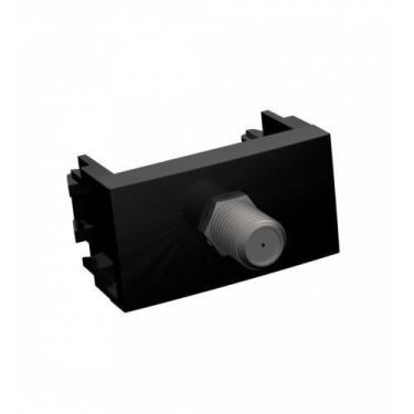 Imagem de Modulo Coaxial Antena Enerbras Dubai Preto Ed5375-E/P