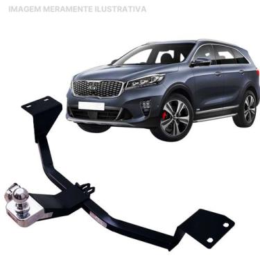 Imagem de Engate Reboque Rabicho Fixo Sorento 2014 a 2017 600Kg - BRACONI