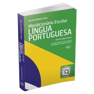 Imagem de Livro - Minidicionário escolar de Língua portuguesa - NV - qrcode