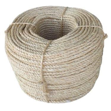 Imagem de Corda De Sisal Natural 5mm Artesanato 220 Metros - Sisalândia