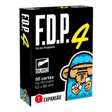 Imagem de Jogo De Cartas Fdp Expansão Foi De Propósito 4 Buró