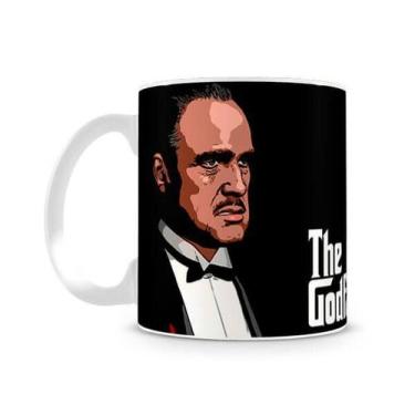 Imagem de Caneca Poderoso Chefão Vito Corleone Desenho - Starnerd