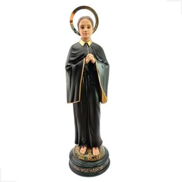 Imagem de Imagem Santa Gemma Galgani 30cm Original Artesanato Costa Durata