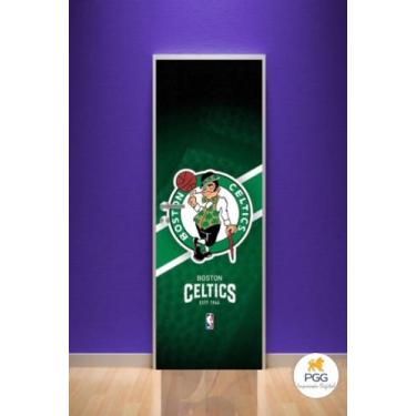 Imagem de Adesivo de porta - BOSTON CELTICS -  NBA - BASKETBOL - PGG Impressão D
