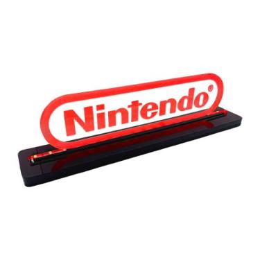 Imagem de Luminária Gamer Nintendo - MK Displays