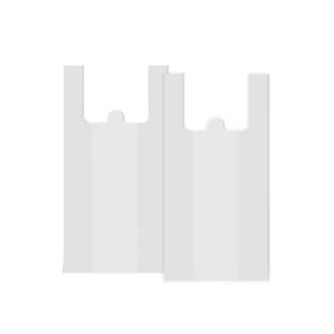 Imagem de Sacola Plástica Branca Milheiro Fina Mercado 24x34 C/ 1.000 - TAMAROZZ