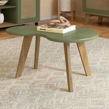 Imagem de Mesa de Centro Flora 100% Mdf Menta - Pnr Móveis