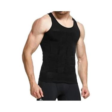 Imagem de Colete Modelador Masculino para Emagrecimento - Cintura e Abdômen, L, 