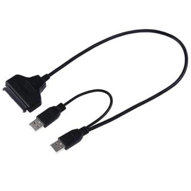 Imagem de Usb 2.0 Para Sata 2.5 Pin Cabo Adaptador Para O Disco Rígido Externo -
