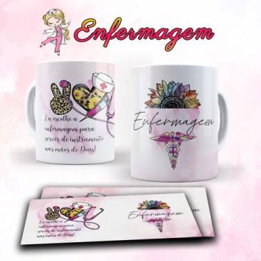 Imagem de Caneca com tema enfermagem - Modelo S