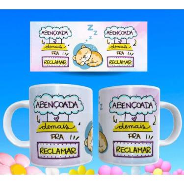 Imagem de Caneca gospel frases religiosas versículos bíblicos motivacionais 59 -