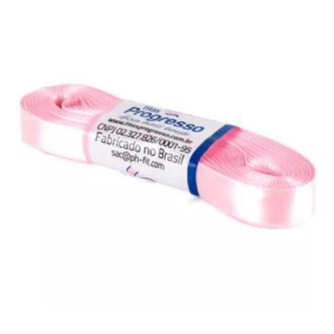 Imagem de Fita de Cetim Progresso 10mm nº2 - 10m Cor 206 Rosa Claro - 01 unidade