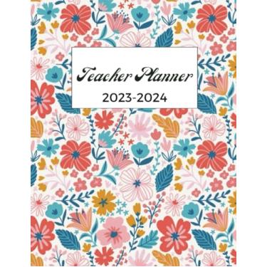 Imagem de Teacher Lesson Planner 2023-2024 Academic Years, 7 Day Lesson Planner, Weekly and Monthly Planner Include, The Perfect Planner to Start Your School Year