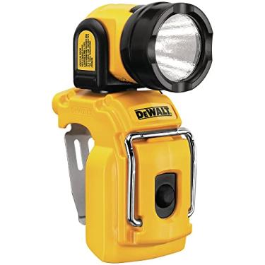Imagem de Lanterna LED magnética portátil DEWALT DCL510, 130 lúmens, amarelo/preto