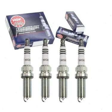Imagem de 4 velas de ignição NGK Iridium IX compatíveis com Honda Fit 1.5L L4 2015-2019