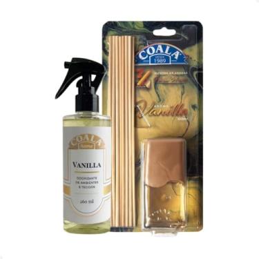 Imagem de Kit Coala Spray Home e Difusor de Aromas Vanilla | Odorizante de Ambientes e Tecidos | 260ml + 100ml