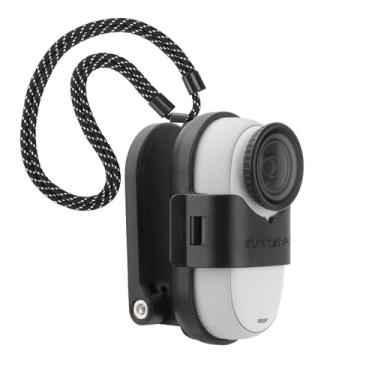 Imagem de Suporte magnético de pescoço para acessórios Insta360 GO 3S Go 3, suporte de colar sem mãos com alça de liberação rápida para gravação de vídeo de selfie POV/Vlog