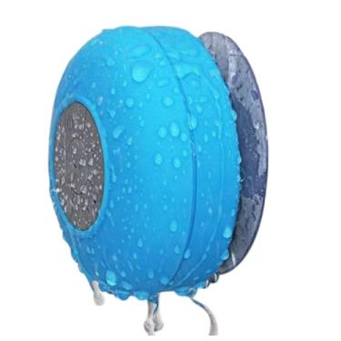 Imagem de Caixa de Som Bluetooth à Prova D'água para Banheiro, Alto-falante Portátil com Microfone, Compatível com Android e iOS