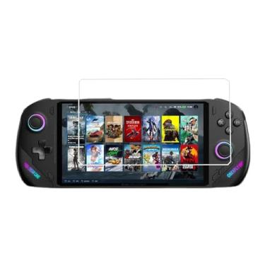 Imagem de Walieoka Protetor de tela compatível com console de jogos Onexplayer Onexfly F1, película protetora de vidro temperado de dureza 9H, resistente a arranhões