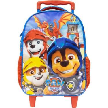 Imagem de Mochila infantil com rodinha patrulha canina y - XERYUS