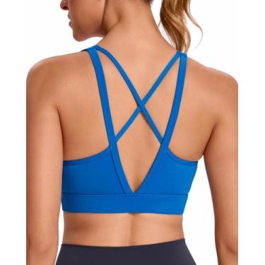 Imagem de Sutiã esportivo RUNNING GIRL High Impact High Support Blue L