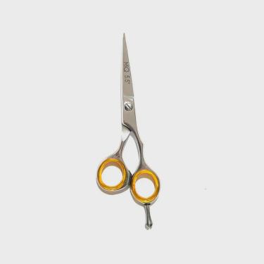 Imagem de Tesoura Para Cabelo mq Professional Fio Navalha 5.5 Shine Steel