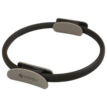 Imagem de RYTMAT Anel de Pilates 14,7 polegadas Magic Fitness Circle Durável TPE Alças Acolchoadas Equipamento de Exercício para Tonificação Fortalecimento de Coxa, Abdominais, Pernas e Braços (Preto)