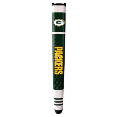 Imagem de Team Golf NFL Green Bay Packers Golf Putter Grip Golf Putter Grip com marcador removível de gel superior, aderência larga durável e fácil de controlar