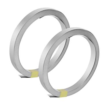 Imagem de Create idea 2 tiras de níquel 10 m tiras de aço niquelado 0,15 x 8 mm fita de tira de níquel 18650 aba de solda para solda bateria Li-Po bateria NiMh NiCd e soldagem a ponto