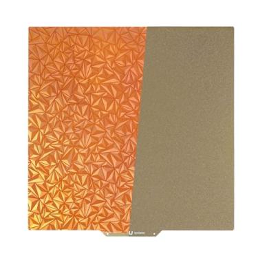 Imagem de Placa de construção Texture PEI para impressora 3D Neptune 3 Plus/Neptune 4 Plus, placa de construção PEI com textura de 330 x 330 mm + folha de textura PEO, impressora 3D, mola flexível, plataforma