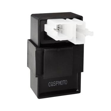 Imagem de CQSPMOTO Caixa de 6 pinos AC CDI para CG 125cc 150cc 200cc 250cc motor vertical scooter ciclomotor chinês ATV 4 rodas Quad Go Kart Bike Taotao Jonway JCL peças de corrida de alto desempenho (AC-CG)