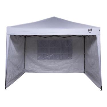 Imagem de Gazebo Articulado 3x3 Aluminizado Praia E Campo 4 Paredes em Lona - Te