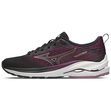 Imagem de Tênis de Corrida Feminino Mizuno Wave Vitality 5, Preto, 36