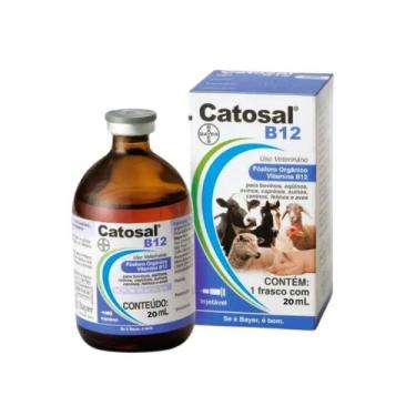 Imagem de Catosal B12 20mL Cães Gatos Bovinos - Elanco