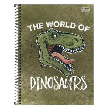 Imagem de Caderno Espiral Universitário 10 Matérias 160 Folhas Raptor Tilibra Estampa 2