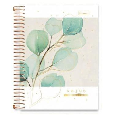 Imagem de Caderno Espiral Capa Dura Colegial Natus 80 Folhas Cadersil Estampa 8