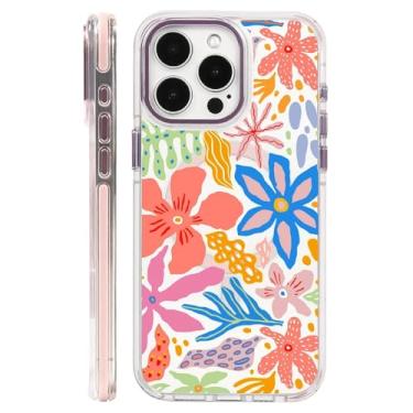 Imagem de ZHEGAILIAN Capa para iPhone 16 Pro Max, [compatível com MagSafe], capa de telefone feminina, maracujá, sem fio, fina, transparente, à prova de choque, para mulheres e meninas - rosa