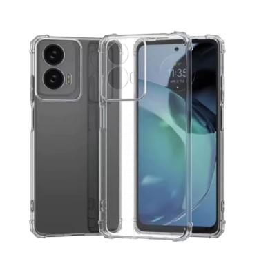 Imagem de Capa Capinha Case TPU Transparente Compatível Motorola Moto G75 Anti Impacto Alta Proteção Premium