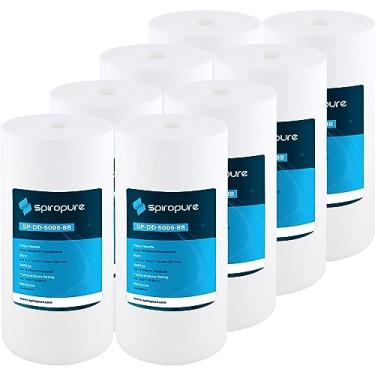 Imagem de SpiroPure SP-DD-5005-BB 10 x 4,5 BB Cartucho de filtro de água de polipropileno fundido fundido 5 mícrons SDC-45-1005 DGD-5005 155357-43 (caixa com 8)