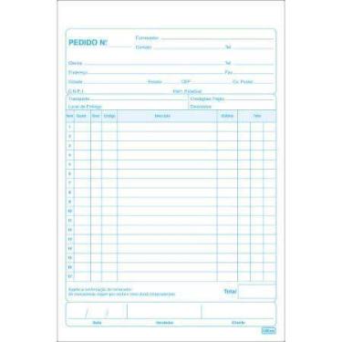 Imagem de Talão de Pedido 1/18 Médio 40x2 Vias - 80 Folhas TILIBRA