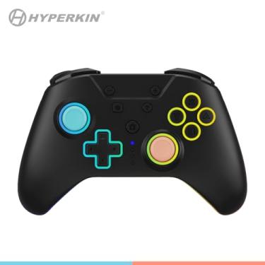 Imagem de Hyperkin Armor 3 - NuRival Wireless Pro Controller for Nintendo Switch 2 / OLED/Switch – Hall Effect Joysticks, Anti-Stick Drift, Pulse Feedback, Gyro Motion Controls, Remappable Buttons