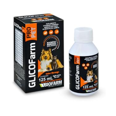Imagem de Glicofarm Pro Pet – Suplemento Vitamínico, Mineral e Aminoácido Para Cães, Gatos e Pets Exóticos | Marca – Biofarm