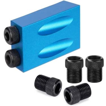 Imagem de Gabarito De Cavilha 6 A 10Mm Furo Angular Inclinado 15 Graus