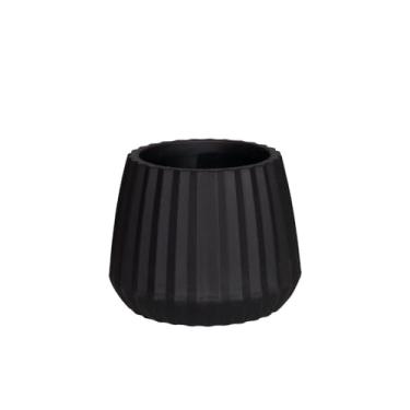 Imagem de Mor - Vaso Cachepot Wave 19cm Preto