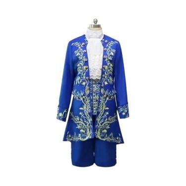 Imagem de Cosplay Adulto Príncipe Adam - Bela e a Fera - Fantasia Anime com Másc