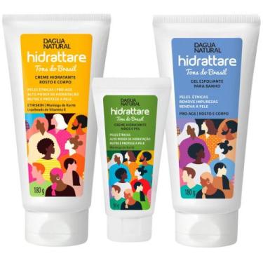 Imagem de Creme Corporal Gel Esfoliante Creme Mãos Pés  Tons Do Brasil - D'Água 