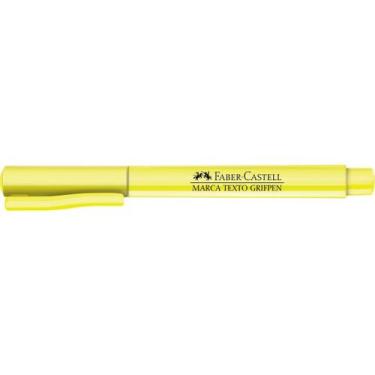 Imagem de Caneta marca texto grifpen Faber-Castell, Amarelo