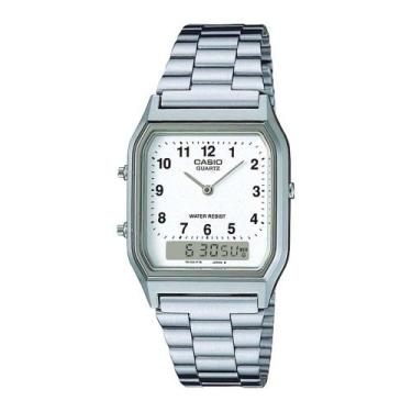 Imagem de Relógio Casio Vintage Prata AQ-230A-7BMQ-SC