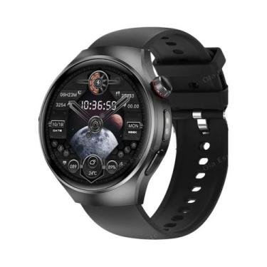 Imagem de Relógio Inteligente Masculino Com Tela AMOLED5, GPS, Monitor De Frequê