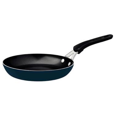 Imagem de Frigideira Tramontina Tunis Interno Cerâmico Anti. e Externo Siliconado Azul Mediterrâneo 28cm 2,3L